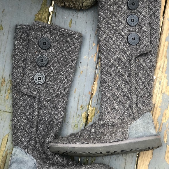 UGG Cardi Lattice Boots - Picture 3 of 6